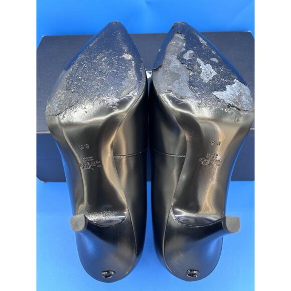 Coach Women's Runway Pump Ballet Flat Black 8.5 B Worn Once - Picture 5 of 7